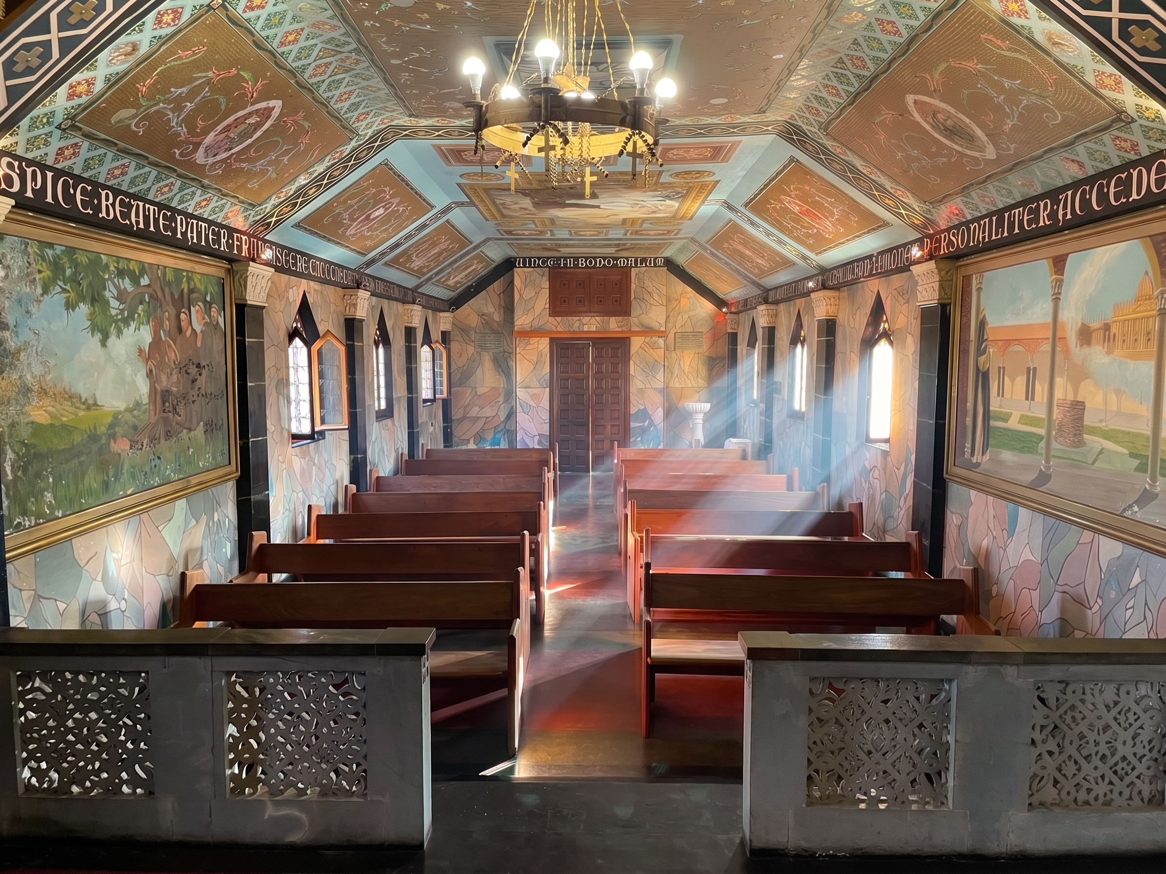 Interior of the Italian Chapel